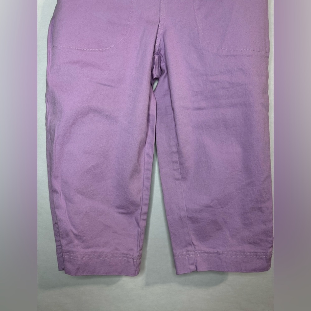 Croft and Barrow Purple Lilac Cropped Capri Jeans - Picture 3 of 10